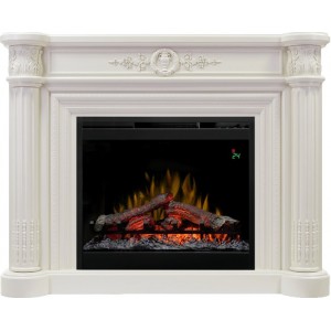 Каминокомплект Dimplex Manor - Белый дуб с очагом Symphony 26'' DF2624-L