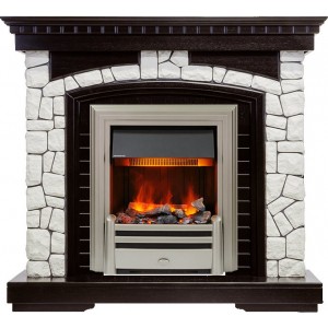 Каминокомплект Dimplex Glasgow - Венге / Белый с очагом Chesford