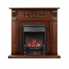 Каминокомплект Royal Flame Venice - Махагон коричневый антик с очагом Fobos FX Black