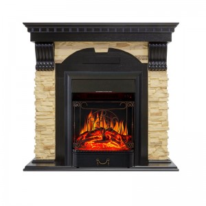 Каминокомплект Royal Flame Dublin - Венге / Сланец с очагом Majestic FX Black