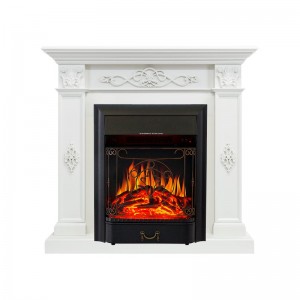 Каминокомплект Royal Flame Derby - Белый дуб с очагом Majestic FX Black