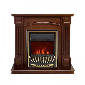 Каминокомплект Royal Flame Boston - Темный дуб (Высота 925см) с очагом Aspen Gold