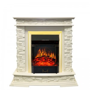 Каминокомплект Royal Flame Luzern - Слоновая кость с очагом Majestic FX Brass