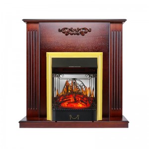 Каминокомплект Royal Flame Lumsden - Махагон коричневый антик с очагом Majestic FX M Brass