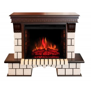 Каминокомплект RealFlame Stone New 26 AO с очагом Epsilon 26 S IR