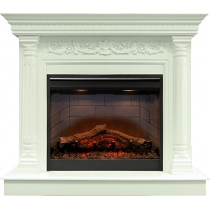 Каминокомплект Dimplex Sicilia - Белый дуб с очагом Symphony 26'' DF2608-INT