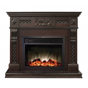 Каминокомплект RealFlame Corsica Lux AO с очагом Moonblaze Lux BL
