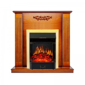 Каминокомплект Royal Flame Lumsden - Дуб антик с очагом Majestic FX Brass