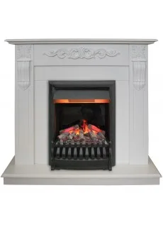 Каминокомплект RealFlame Dominica WT с очагом Oregan 3D