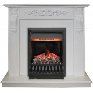 Каминокомплект RealFlame Dominica WT с очагом Oregan 3D