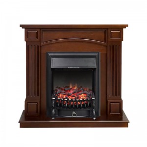 Каминокомплект Royal Flame Boston - Темный дуб (Высота 925см) с очагом Fobos FX Black