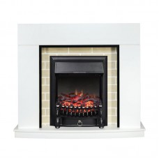 Каминокомплект Royal Flame Montana - Белый с очагом Fobos FX Black