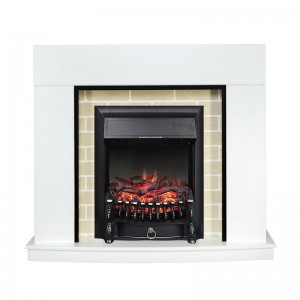 Каминокомплект Royal Flame Montana - Белый с очагом Fobos FX Black