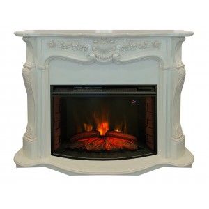 Каминокомплект RealFlame Ellada 33 WT с очагом FireSpace 33 SIR