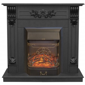 Каминокомплект RealFlame Ottawa DN с очагом Majestic Lux S BL