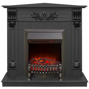Каминокомплект RealFlame Ottawa Corner DN с очагом Fobos S BL