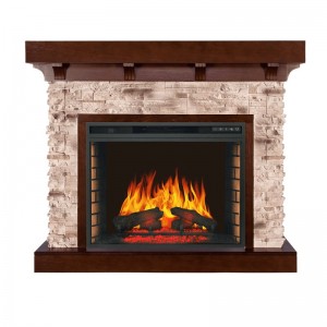 Каминокомплект Royal Flame Chalet - Темный дуб с очагом Vision 28 EF LED FX