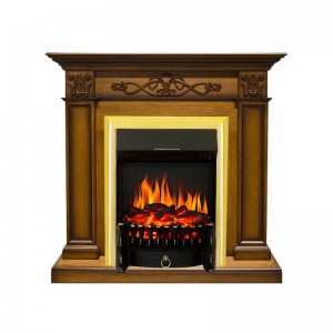 Каминокомплект Royal Flame Verona - Дуб антик с очагом Fobos FX Brass