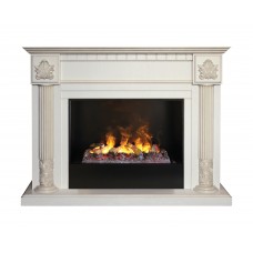 Каминокомплект RealFlame Imperia 26 WT с очагом 3D Cassette 630 + Black вставка