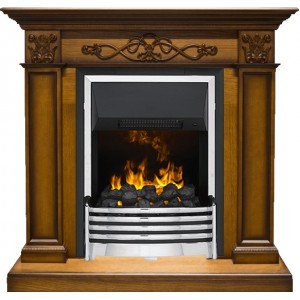 Каминокомплект Dimplex Verona - Дуб антик с очагом Flagstaff