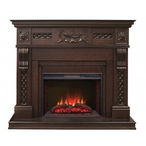 Каминокомплект RealFlame Corsica Lux AO с очагом Evrika 25,5 LED