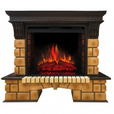 Каминокомплект RealFlame Stone Brick 26 AO с очагом Epsilon 26 S IR