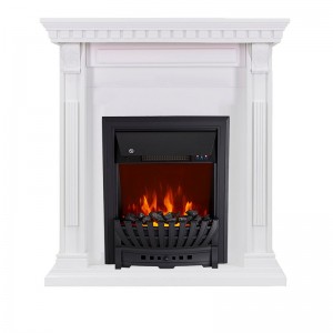 Каминокомплект Royal Flame Orlean - Белый с очагом Aspen Black