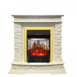 Каминокомплект Royal Flame Luzern - Слоновая кость с очагом Majestic FX M Brass