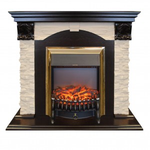 Каминокомплект RealFlame Dublin Lux AO с очагом Fobos Lux BR S