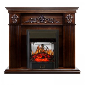 Каминокомплект Royal Flame Provence - Коньяк с очагом Majestic FX M Black