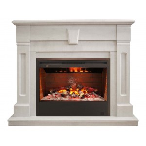 Каминокомплект RealFlame Kellie 25,5/26 WT с очагом Helios 26 3D