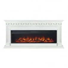 Каминокомплект Royal Flame Valletta 60 - Белый с очагом Vision 60 LOG LED