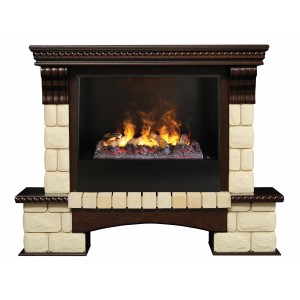 Каминокомплект RealFlame Tango AO 3D Cassette 630 + Black вставка