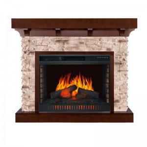 Каминокомплект Royal Flame Chalet - Темный дуб с очагом Vision 30 EF LED FX