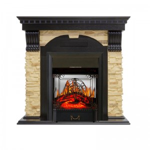 Каминокомплект Royal Flame Dublin - Венге / Сланец с очагом Majestic FX M Black