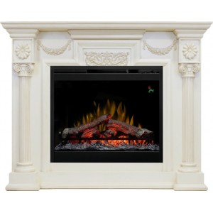 Каминокомплект Dimplex London - Слоновая кость с очагом Symphony 26 DF2624L-INT