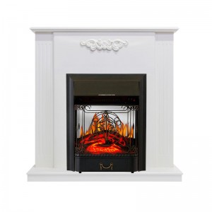 Каминокомплект Royal Flame Lumsden - Белый дуб с очагом Majestic FX M Black
