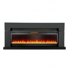 Каминокомплект Royal Flame Lindos Graphite Grey (линейный) с очагом Vision 60 LED