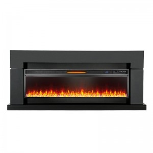 Каминокомплект Royal Flame Lindos Graphite Grey (линейный) с очагом Vision 60 LED
