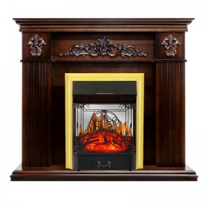 Каминокомплект Royal Flame Provence - Коньяк с очагом Majestic FX M Brass