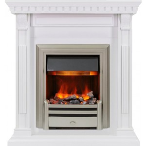 Каминокомплект Dimplex Orlean - Белый дуб с очагом Chesford