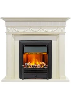 Каминокомплект Dimplex Corfu - Слоновая кость с очагом Brookline Black