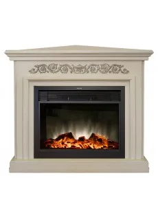Каминокомплект RealFlame Leticia Corner (угловой) 26 WT с MoonBlaze Lux Bl S