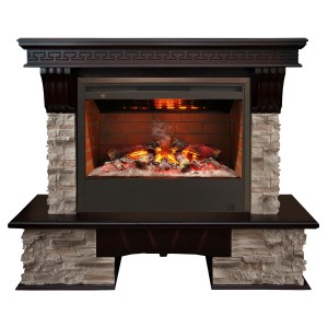 Каминокомплект RealFlame Rockland 26 AO с очагом Helios 26 3D