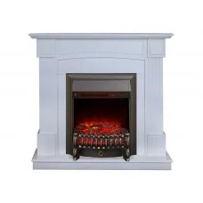 Каминокомплект RealFlame Andrea WT с очагом Fobos Lux S BL