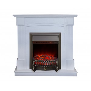 Каминокомплект RealFlame Andrea WT с очагом Fobos Lux S BL