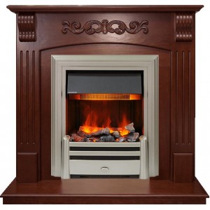Каминокомплект Dimplex Sorrento угловой - Орех с очагом Chesford