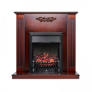 Каминокомплект Royal Flame Lumsden - Махагон коричневый антик с очагом Fobos FX Black