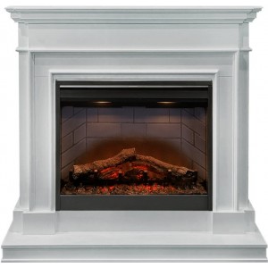 Каминокомплект Dimplex Newport - Белый с очагом Symphony 26'' DF2608-INT