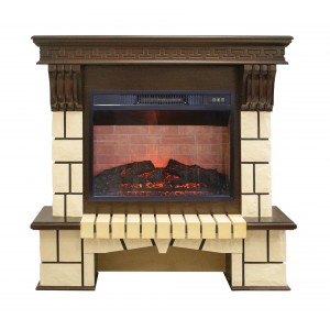 Каминокомплект RealFlame Stone 24 AO с очагом Irvine 24